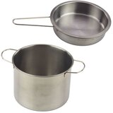  Set kuhinjskog pribora u ruksaku - metalni lonci i žlice, 12 komada | shoptok.hr