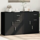 vidaXL Komoda 2 kom crna 60 x 31 x 70 cm od konstruiranog drva Cijene