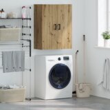 vidaXL Zidni ormarić Zidne Smeđa 69.5 x 34 x 90 cm Konstruirano drvo | shoptok.hr