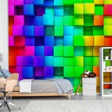  Foto tapeta - Colourful Cubes 450x315 Vodootporna | shoptok.hr