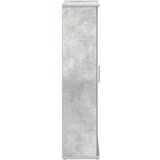  Kupaonski ormarić s držačem za role boja betona 39x22x90 cm | shoptok.hr