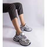 Gemre Silver sneakers on a chunky sole Adoma | Eponuda.ba