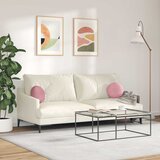  Jastučići za sjedenje 2 pcs Ružičasta Ø30 x 13 cm Baršun | shoptok.hr