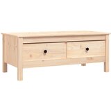 Maison Chic Klubska mizica - kavna mizica - Nizka mizica 100x50x40 cm trdna borovina, (21753507) Cene