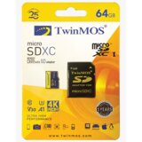 TwinMOS MicroSDXC 64GB TM64MSDXC10V30U3, UHS-3, V30 cene