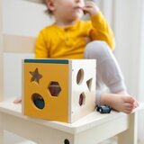 Petite&Mars Wood of Mars Gravity aktivnostna vstavljanka iz lesa 12m+ Cosmic Blue 1 kos | Shoptok.si