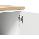 Garažni ormar za odlaganje bijeli 40x51x85 cm masivne borovine | shoptok.hr