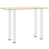  Noge za barski stol 4 kom bijele 110-112 cm čelik | shoptok.hr