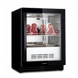 Klarstein steakhouse pro 98 onyx, hladnjak za meso, 1 zona, 98 litara, 1-25&deg;C, ekran osjetljiv na dodir, panoramski prozor cijene