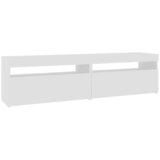 TV ormarići s LED svjetlima 2 kom bijeli 75 x 35 x 40 cm | Eponuda.com