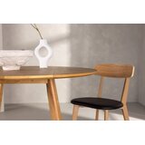 Venture Home Yakidon rastezljivi okrugli blagovaonski stol ⌀120 cm, smeđi | shoptok.hr