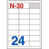 NANO Etikete za laserske i ink-jet pisače , N-30, 64,6x33,8 mm, 100/1 | shoptok.hr