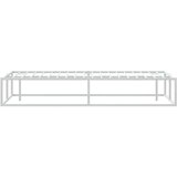 vidaXL Okvir kreveta bez madraca Bijeli 160x200 cm Metalni | shoptok.hr