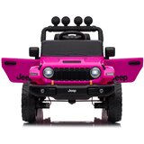 Jeep Rubicon DK-JWR558 24V Pink Battery-Powered Vehicle | shoptok.hr