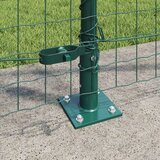  Stebri za Ograde Komplet 104 Zeleni Beton 3.2 x 3.2 x 78.5 cm | Shoptok.si