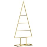 vidaXL božićna jelka Zlatno 60 cm Čelik s praškastim premazom | shoptok.hr