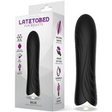 LATETOBED Bilie Easy Quick Vibrating Bullet Silicone Black Cene