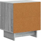  Noćni ormar s ladicama 2 pcs Siva sonoma 43 x 34,5 x 47,5 cm | shoptok.hr