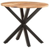  Bočni stolić 68 x 68 x 56 cm od masivnog bagremovog drva - 1 Masivno bagremovo drvo | shoptok.hr