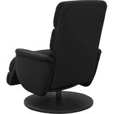  Naslonjač od umjetne kože s osloncem za noge crni | shoptok.hr