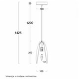 Luna 270 VISILICA 1*G9 MESING Cene