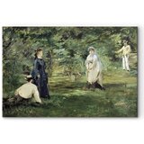  Slika - Edouard Manet – The Croquet Party in Paris 90x60 Akustična | shoptok.hr