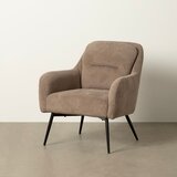 Ixia Sivorjav fotelj iz šenilje Classic – | Shoptok.si