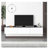 Hanah home tv polica francy 180 anthacite white | ePonuda.com