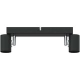  Stropni reflektor s reflektorima Crna 26 x 6,5 x 11,5 cm Metal | shoptok.hr