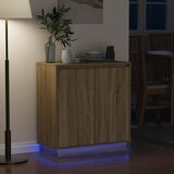  LED komoda za Hrast sonoma 71 x 34,5 x 75 cm Konstruirano drvo | shoptok.hr