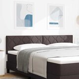  LED glava kreveta Smeđa 180 cm tkanina | shoptok.hr