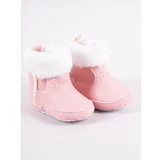 Yoclub Kids's Velcro Strappy Girls' Boots OBO-0185G-0500