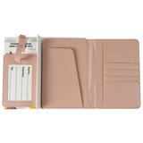 YESSS! Set futrole za pasoš i taga za kofer roze | ePonuda.com