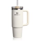 Stanley Quencher H2.O Fluted Tumbler lonček iz nerjavečega jekla s slamico velik cream gloss 1 kos Cene