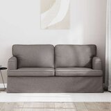 SOFA Sivo-smeđa 142 x 80 x 85 cm Metal | shoptok.hr