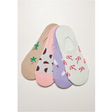 Urban Classics Invisible Summer Socks Made of Recycled Yarn 4-Pack Multicolored | ePonuda.com