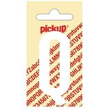  Nalepka Pickup (Motiv: Q, bele barve, višina: 60 mm) Cene