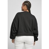 UC Ladies Women's Organic Oversized Short Terry Cardigan Black Cene