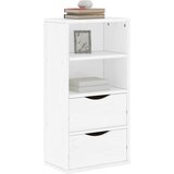  Bočni ormarić s ladicama ODDA bijeli 40x24x79 cm puno drvo bor | shoptok.hr