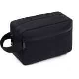 INF Vodoodporna moška toaletna torbica iz blaga Oxford Black, (21639233) Cene