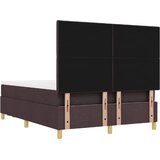  s opruga kutije Tamno smeđa 190 x 140 cm tkanina | shoptok.hr