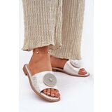 S. BARSKI Women's Flat Sandals With Decoration S.Barski | shoptok.hr