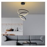 Opviq Črna LED viseča svetilka ø 50 cm Simit – | Shoptok.si