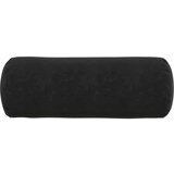 vidaXL Blazine 2 pcs Črna Ø 25 x 70 cm Žametna tkanina | Shoptok.si