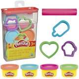 Hasbro Play-Doh: komplet za modeliranje v škatli za shranjevanje – s kalupi v obliki slaščic - Cene