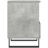  Noćni ormarići 2 kom boja betona 40x35x50 cm konstruirano drvo | shoptok.hr