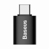 Baseus INGENUITY USB-C NA USB-A ADAPTER OTG (CRNI) | shoptok.hr