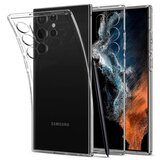 Spigen Liquid Crystal ovitek za Samsung Galaxy S22 Ultra 5G - prozoren | Shoptok.si