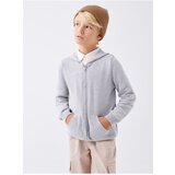 LC Waikiki hooded basic long sleeve boy's knitwear cardigan Cene