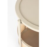 White Label Okrogla stranska mizica ø 30 cm Makoto – | Shoptok.si